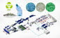 방열 플라스틱 재생 선 똑똑한 PLC 통제 시스템 쉬운 가동