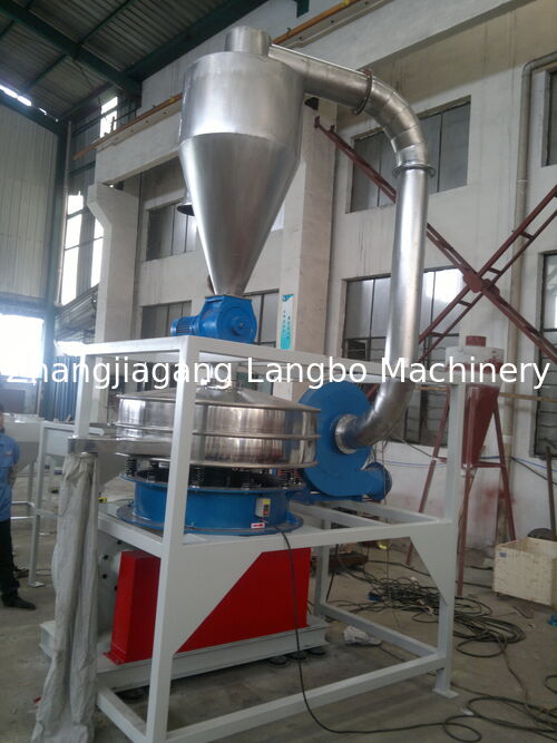 최신 회사 사례 PVC 플라스틱 분말기