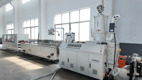 최신 회사 사례 Waterstop Profile Extrusion Line for Infrastructure Sealing Project in North Macedonia