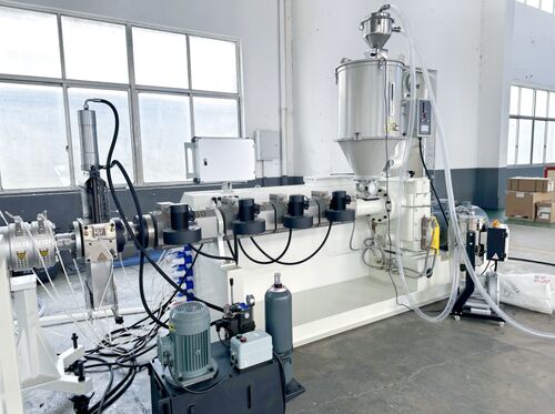 최신 회사 사례 Automatic PPR Pipe Extrusion Line for Municipal Infrastructure Water Pipeline Production