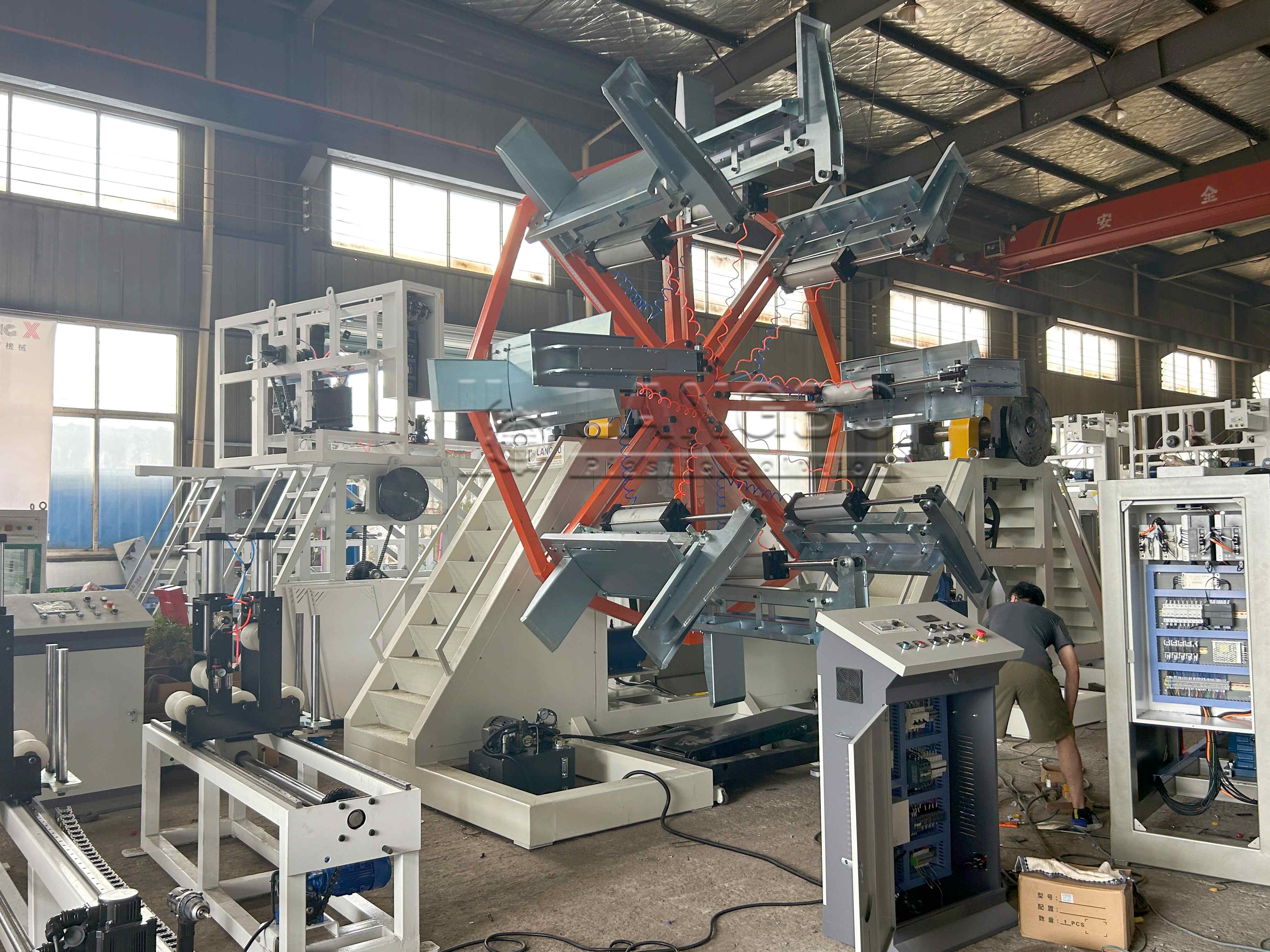 최신 회사 사례 Coiler Application in Continuous Pipe Production System in Thailand