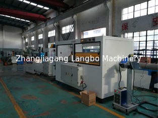 높은 산출 PVC 관 밀어남 기계, Pvc 관 생산 라인 두 배 나사 80kg/H