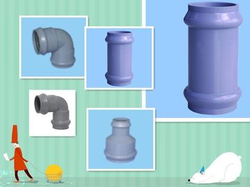 품질  Siemens Motor Pvc Extruder Machine , Twin Pipe Pvc Pipe Manufacturing Machine 공장