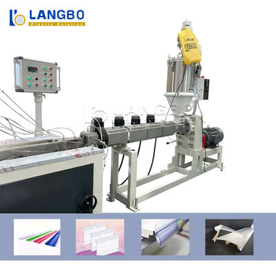 품질  PVC Price Tag Holder Extrusion Line | Customizable Sizes High Volume 공장