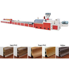 품질  Floor Baseboard Pvc Wall Panel Extrusion Line Skirting Board Manufacturing 공장