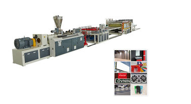 품질  Full Automatic WPC Pvc Foam Board Production Line Advertising Board Extrusion 공장