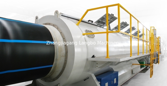 Hdpe PE 관 밀어남 생산 라인 DN630mm 터치스크린