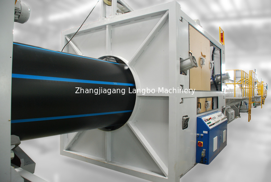 자동 플라스틱 HDPE PE 물 케이블 파이프 extruder extrusion 만드는 기계