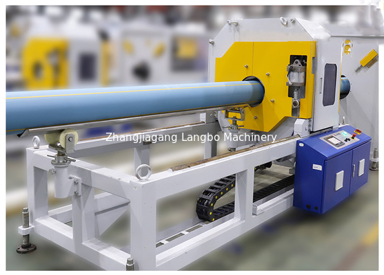 서보 제어 HDPE 파이프 압출 선 단일 스크류