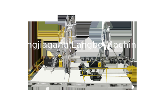 710-1600MM 대용량 단일 스크류 HDPE 파이프 압출 선
