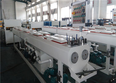 압력 PVC 관 밀어남 선 조정가능한 절단 속도 최대 63mm 자르는 관