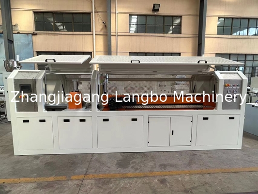 55KW 모터 파워 부드럽고 정확한 프로필 진압을 위한 PVC 프로필 진압기