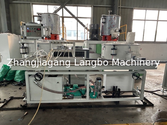 22kW PVC 베이스보드 프로파일 추출 선 쌍 나사 8m 길이