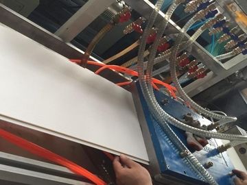 PVC 인위 대리석 보드 라인 패널 벽 패널 프로파일 압출기 제조 기계