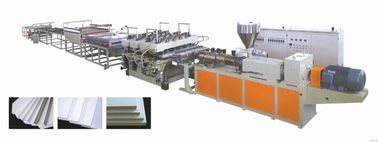 75KW PVC 압출기 기계, 1220mmm 폭 PVC 거품 널 기계 제조자