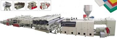 기계 380V 입력 전압 ISO 승인을 하는 WPC/PVC 거품 널