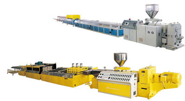 WPC Celuka/PVC 거품 널 기계, 400kg/H는 PVC 압출기 기계를 출력했습니다