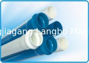 단 하나 벽 물결 모양 도관 PP PE 관 밀어남 선 고열 저항하는