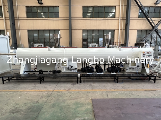스마트 제어 32-160mm PVC 파이프 생산 라인 고 출력 및 추출 속도