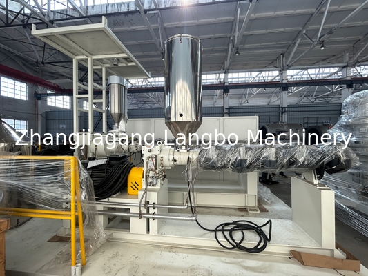 기계 플라스틱 PE 자동차 코러브 튜브 파이프 Hose Extruder 제조 기계 내구성 성능