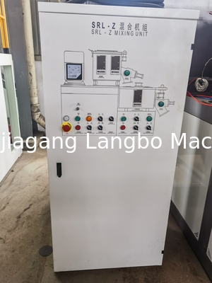 ABB 인버터 핫 믹서 냉동 믹싱 머신과 함께 내구성 플라스틱 분말 혼합 기계 PVC 믹싱 유닛 파이프 라인 플라스틱 믹싱 머신