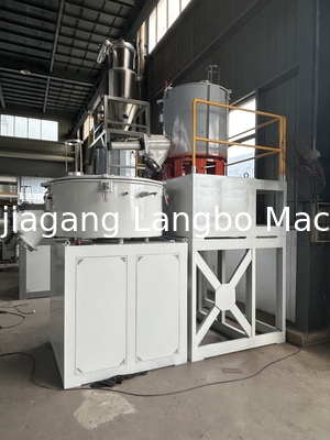 Pvc 합성 수직/수평한 유형을 위한 쉬운 운영한 고속 믹서