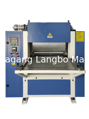 목재 플라스틱 데킹 도어 복합 라미네이션 제조 기계 / 엠보스 기계