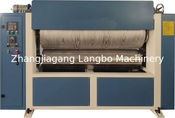 목재 플라스틱 데킹 도어 복합 라미네이션 제조 기계 / 엠보스 기계