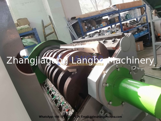 37KW PVC 파이프 플라스틱 폐기물 재활용 기계 라인