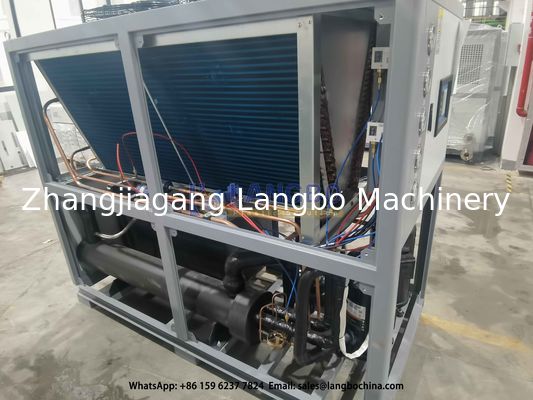 효율적인 HDPE 파이프 추출 라인 최고 품질의 공기 냉각 냉각 기계 R4047C / R22 냉각