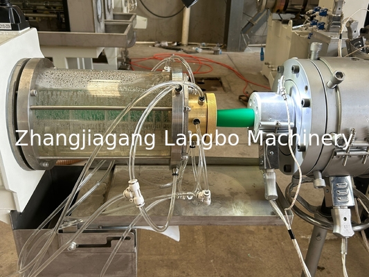 PE HDPE LDPE PPR 단일 나사 플라스틱 extruder 물 가스 오일 공급 파이프 파이프 extrusion 생산 라인