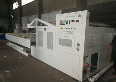 단일 나사 추출 파이프 생산 라인 PE PVC 벨링 제조 기계 라인 120-800kg / h 용량
