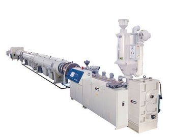 온수 PE 관 밀어남 선 진공 구경측정은 160KW 힘을 소매를 답니다