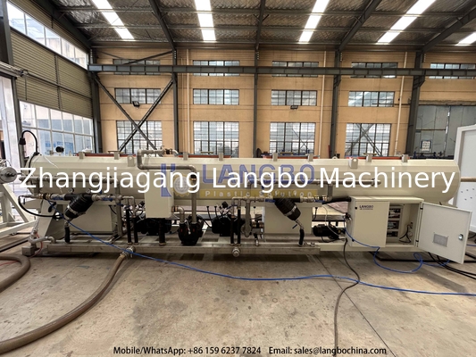80/173 고속 PVC 파이프 제조 라인 250mm 파이프에 대한 출력 800kg/h