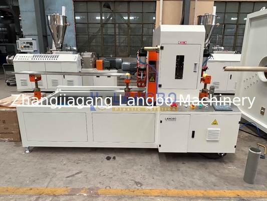 800kg/h 고속 PVC 파이프 제조 라인 80/173 고속 나사 파이프 지름 75-250mm