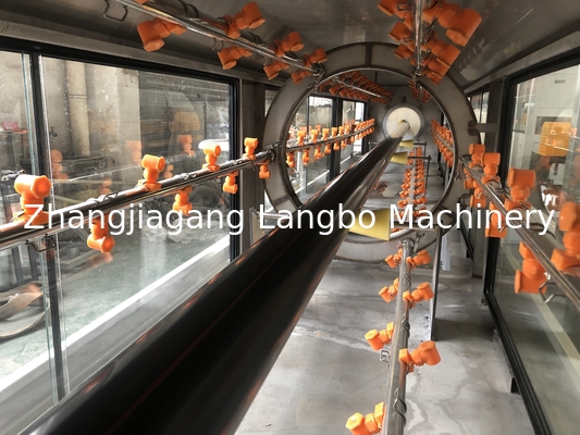 작은 지름 플라스틱 HDPE PE 파이프 파이프 제조 기계 단일 나사 디자인