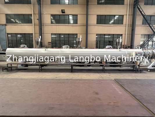 기계 PE HDPE 파이프 생산 라인 플라스틱 식수 배수 하수도 파이프 제조 기계
