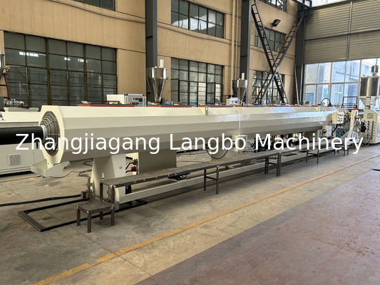 PE HDPE 플라스틱 파이프 제조 가스 물 공급 배수 파이프 extruder 제조 기계