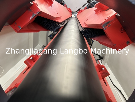 630mm HDPE PE 파이프 튜브 튜브 물 공급용 단일 나사 추출기 기계