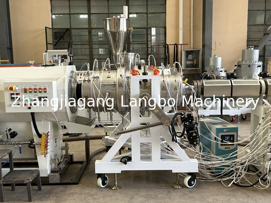 플라스틱 PVC PE 부드러운 딱딱한 유연한 부드러운 파이프 extruder 만드는 기계