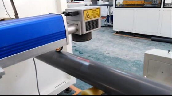 파이프 피팅에 맞춤형 인쇄를 위한 UV-50W 레이저 프린터