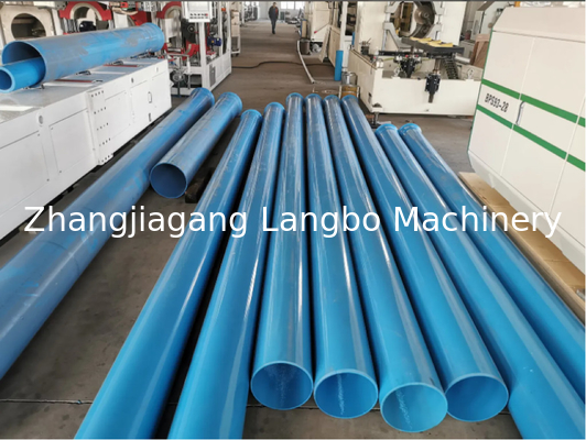 90-630mm Opvc PVC-O 파이프 추출 생산 라인