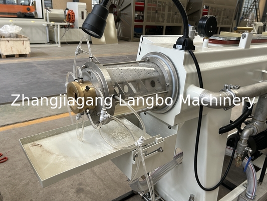 16-630mm PPR 유도 파이프 Hose Twin 단일 나사 extruder 플라스틱 제조 기계