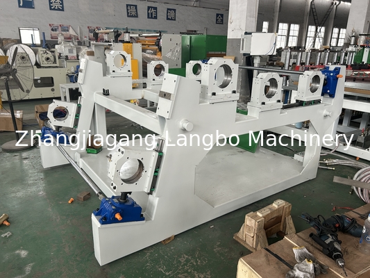 플라스틱 PP PS PE 시트 제조 기계 시트 진압 extruder 기계 단일 나사 진압 선 기계