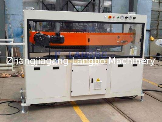 PE 플라스틱 물 가스 기름 공급 파이프 튜브 추출 생산 라인 단일 나사 추출 파이프 만드는 기계