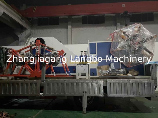 PE HDPE 골판형 파이프 자동 코일러
