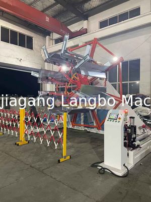 PE 대구경 파이프 압출기용 스트래핑 기계가 있는 파이프 코일러