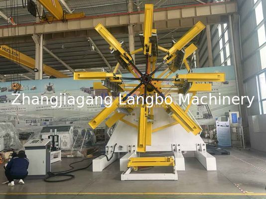 자동 코일러 호스 기계 PE 파이프 나선형 튜브 권취기