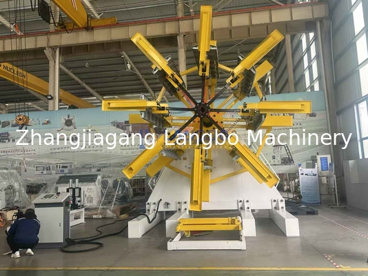 플라스틱 PE HDPE 파이프 단일 스테이션 코일러 와인딩 머신