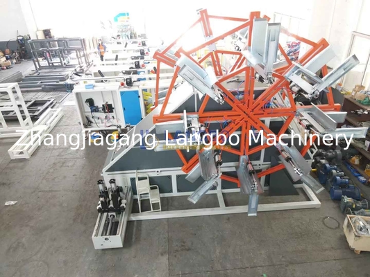 HDPE PE 플라스틱 단일 벽 류류 진압 라인을위한 플라스틱 파이프 코일러